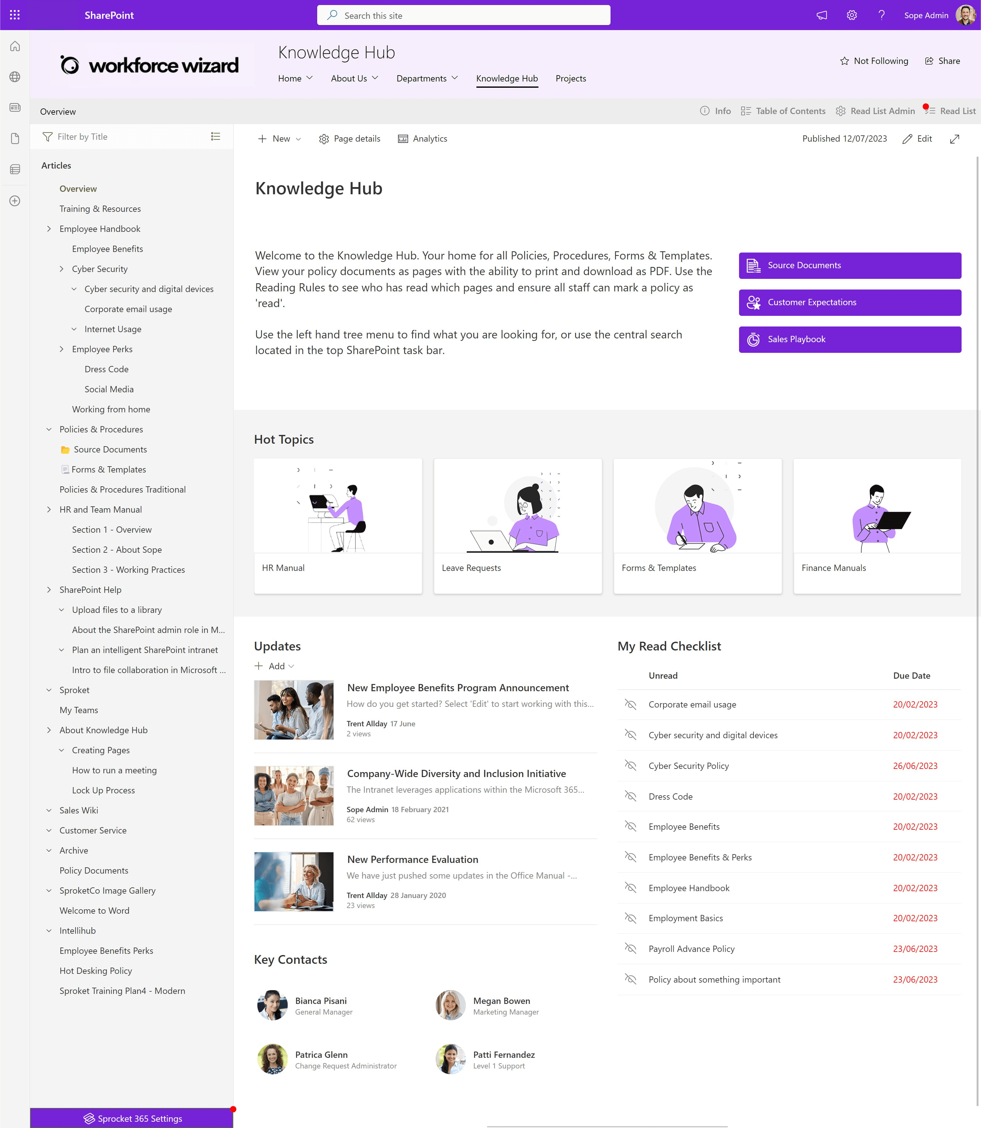 SharePoint Design Examples To Get You Inspired Sope